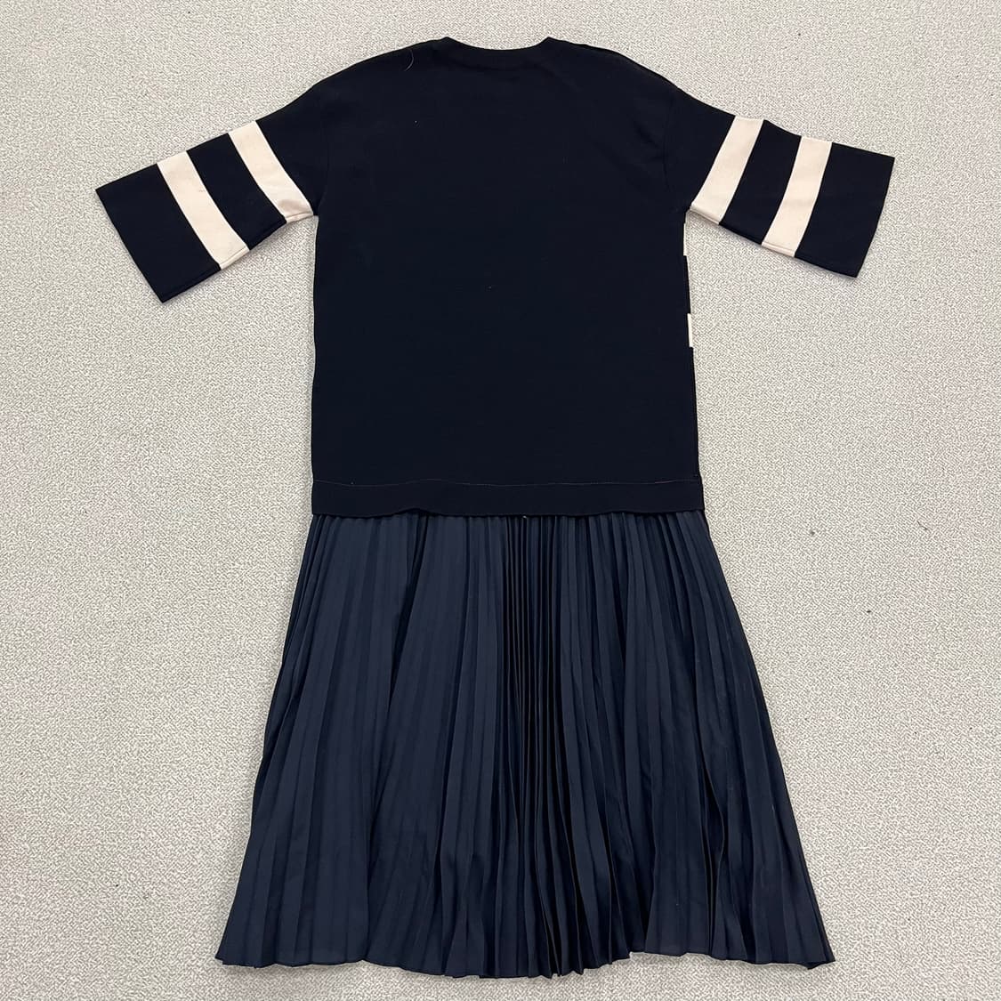 90 빈폴 여성 모 니트 플리츠 원피스 0122M1 상품이미지4