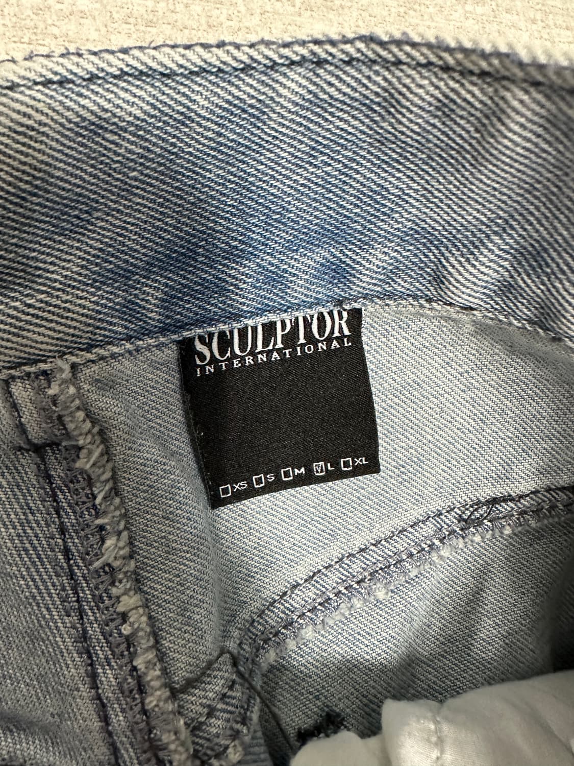 스컬프터 라인 데님 팬츠 상품이미지7