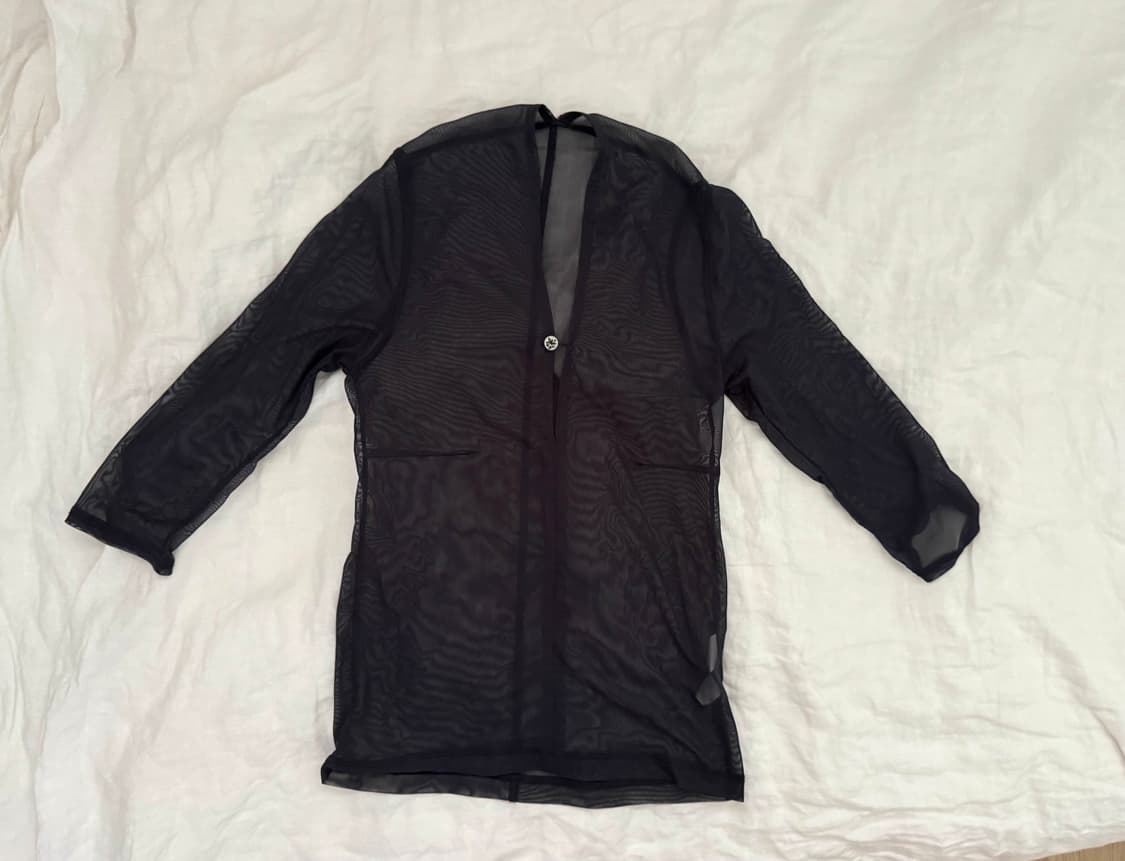 [가격고정]울리카상투스 NAPE MESH TOP (MIDNIGHT) S 상품이미지3