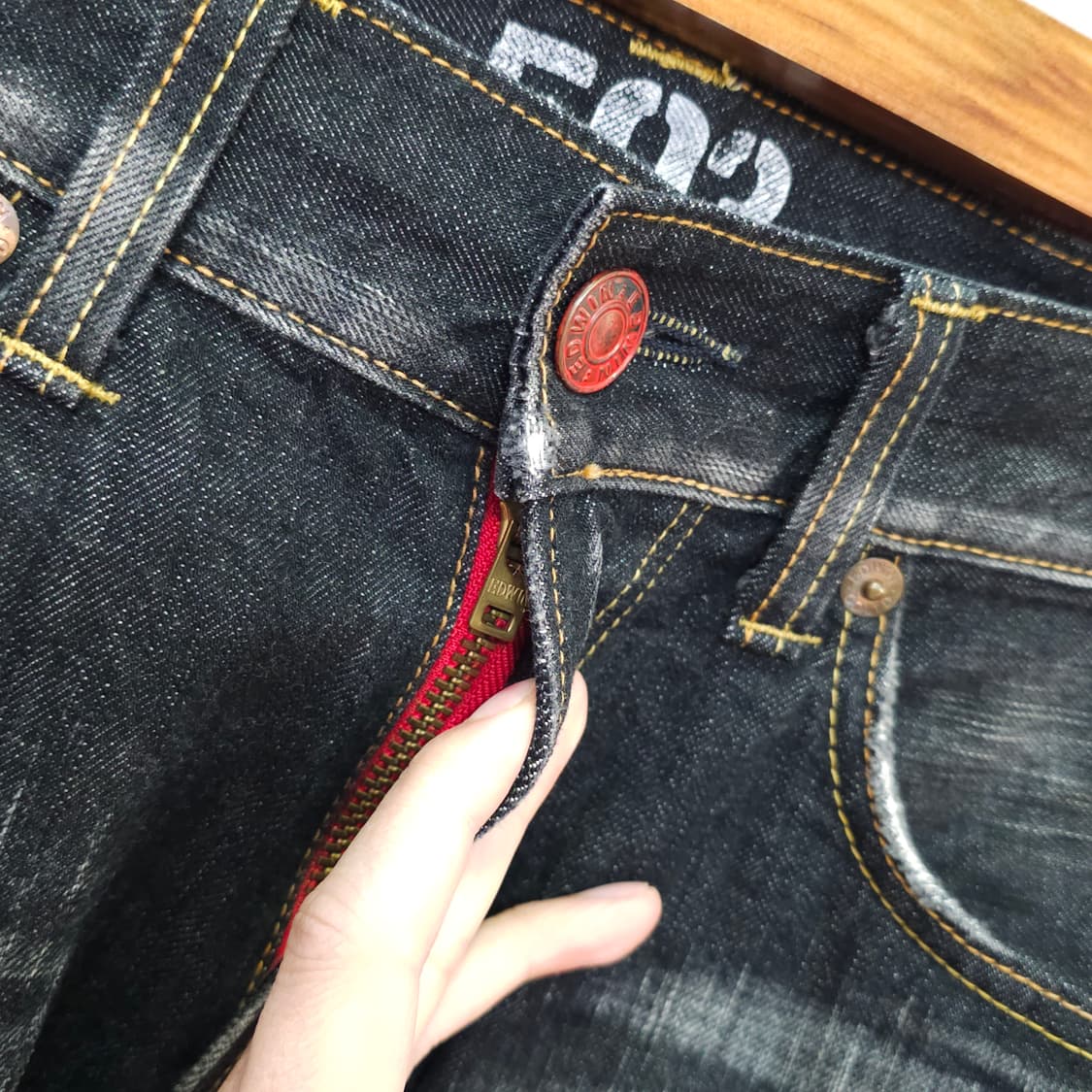 EDWIN japan BT503 워싱 데님-32~33 상품이미지3