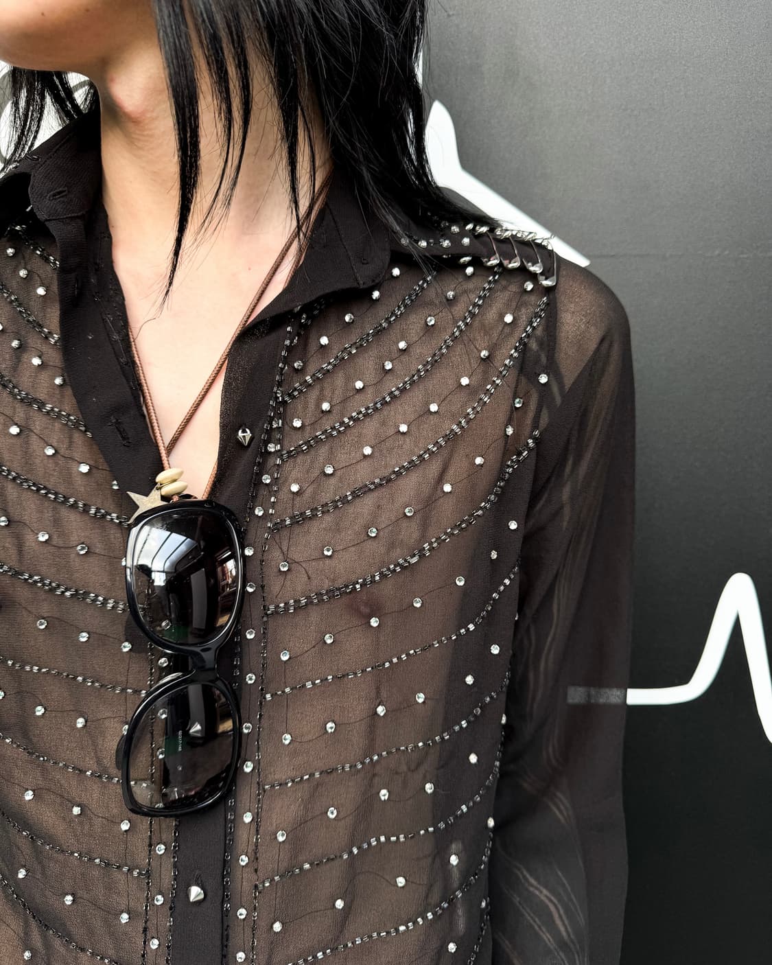 DIESEL 2015 - Stud & Safety Pin Shirts  상품이미지2