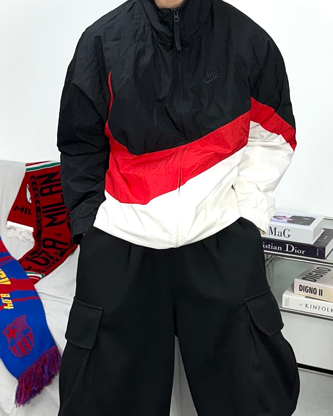 나이키 NSW 빅스우시 우븐 바람막이 M 상품이미지1