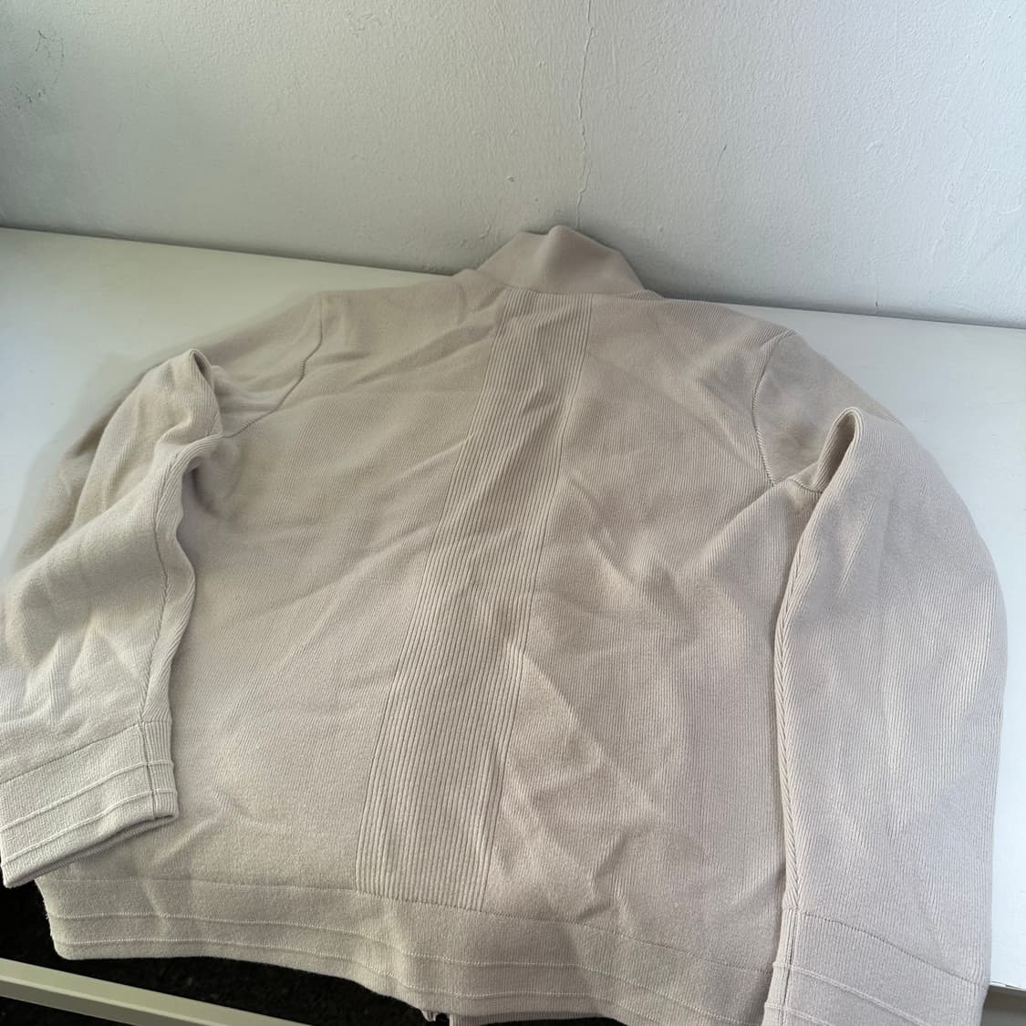 택달린새것 L 빈폴 라이트베이지 구스다운집업 상품이미지4