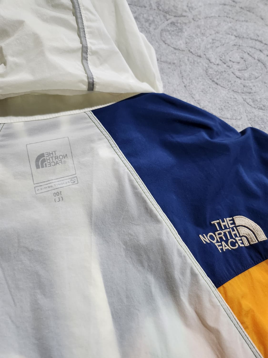 The North Face 컬러블록 바람막이 자켓 L 상품이미지6