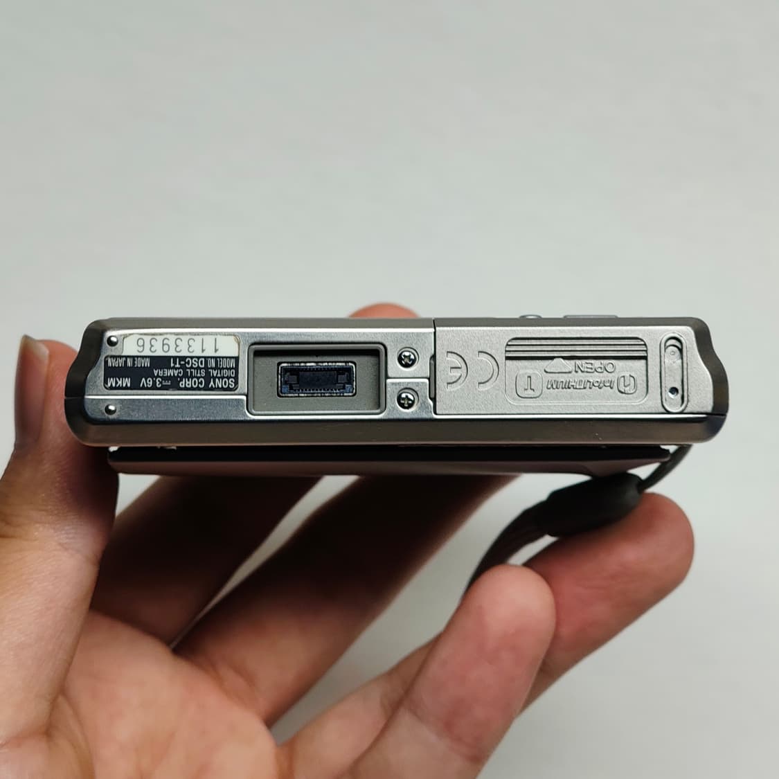 외관 A급) 소니 사이버샷 T1 빈티지 디카 상품이미지4