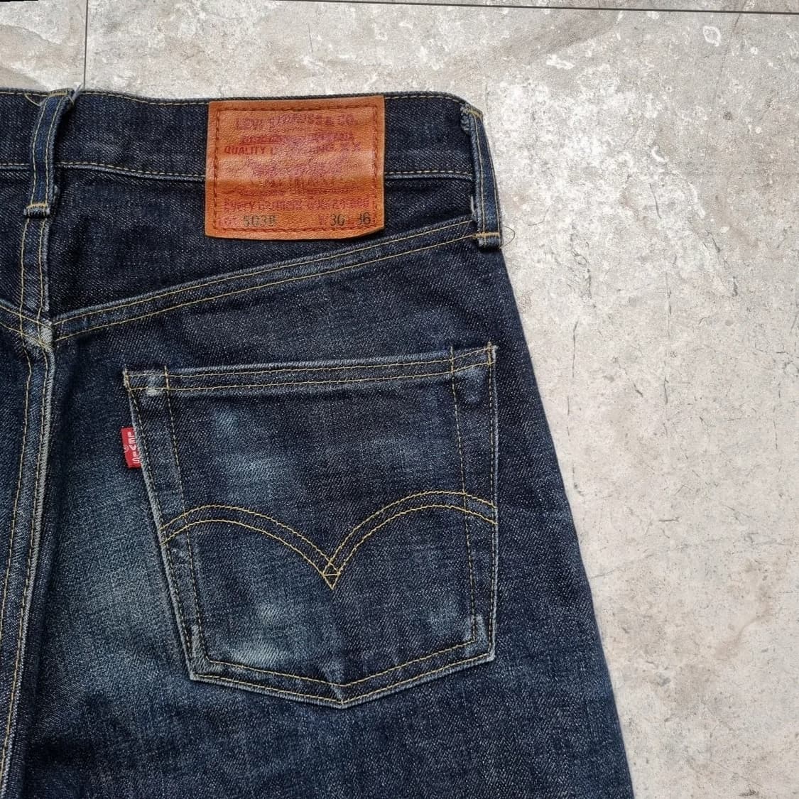 90s jpn Levis Big E 503B Selvedge 상품이미지8