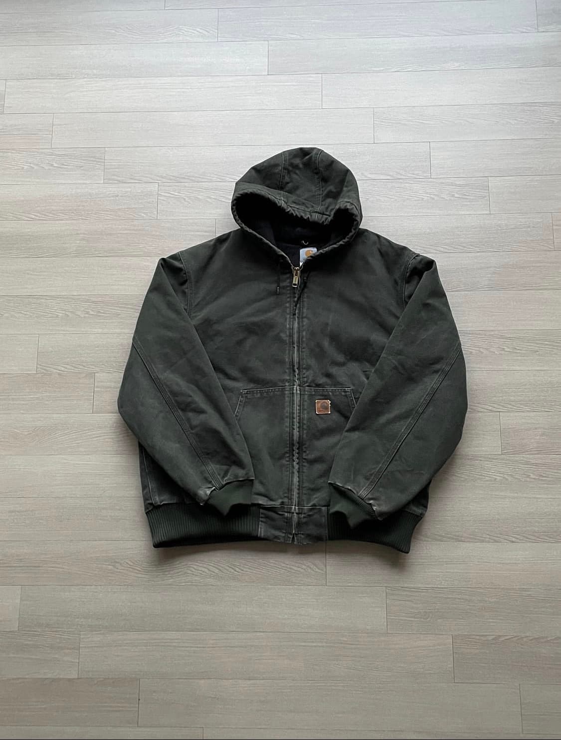 칼하트 j130/mos그린/XL ㅣ 액티브 자켓 샌드스톤 상품이미지1