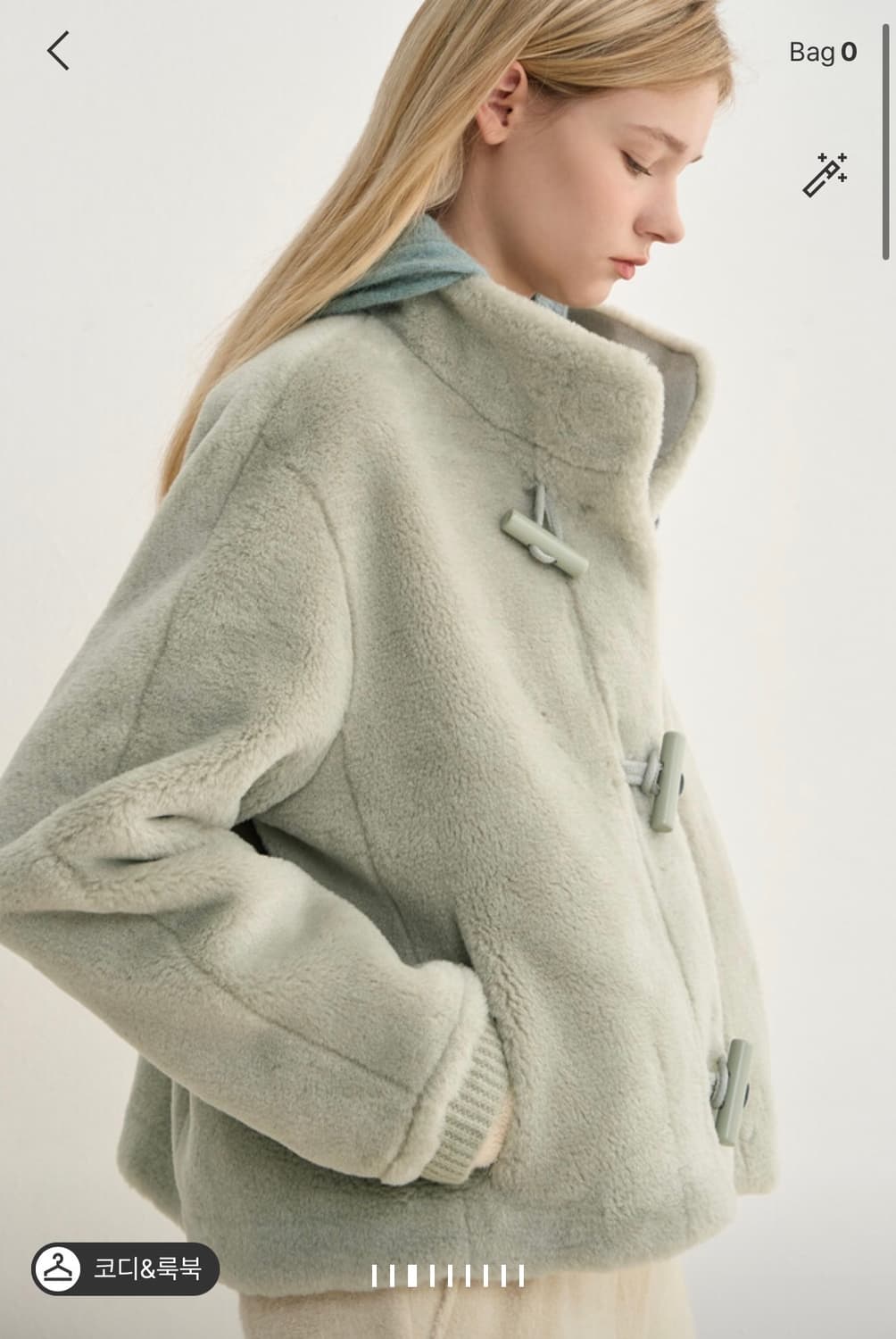 한섬 sjsj 퍼자켓 상품이미지2