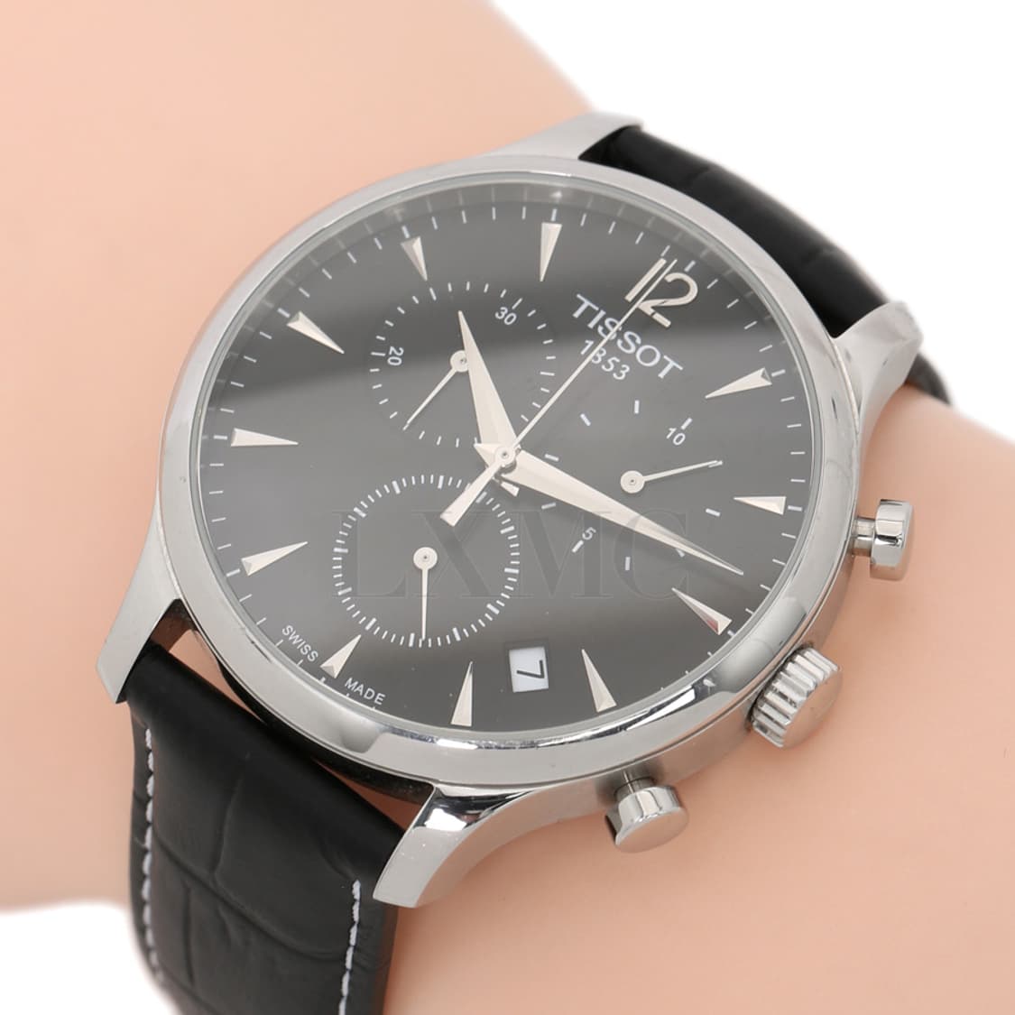 티쏘 트래디션 스틸 워치 가죽시계 T063617 상품이미지9