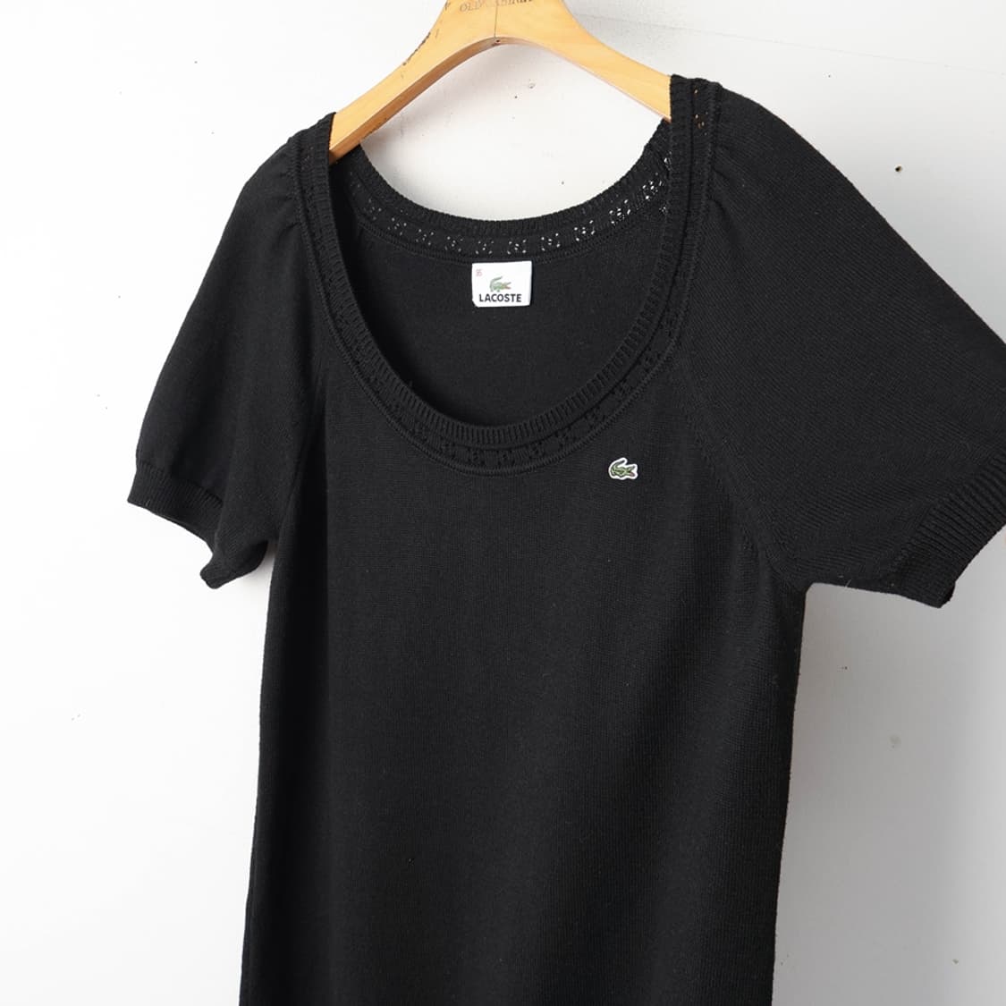 55/라코스테 울 코튼 롱니트티 상품이미지5