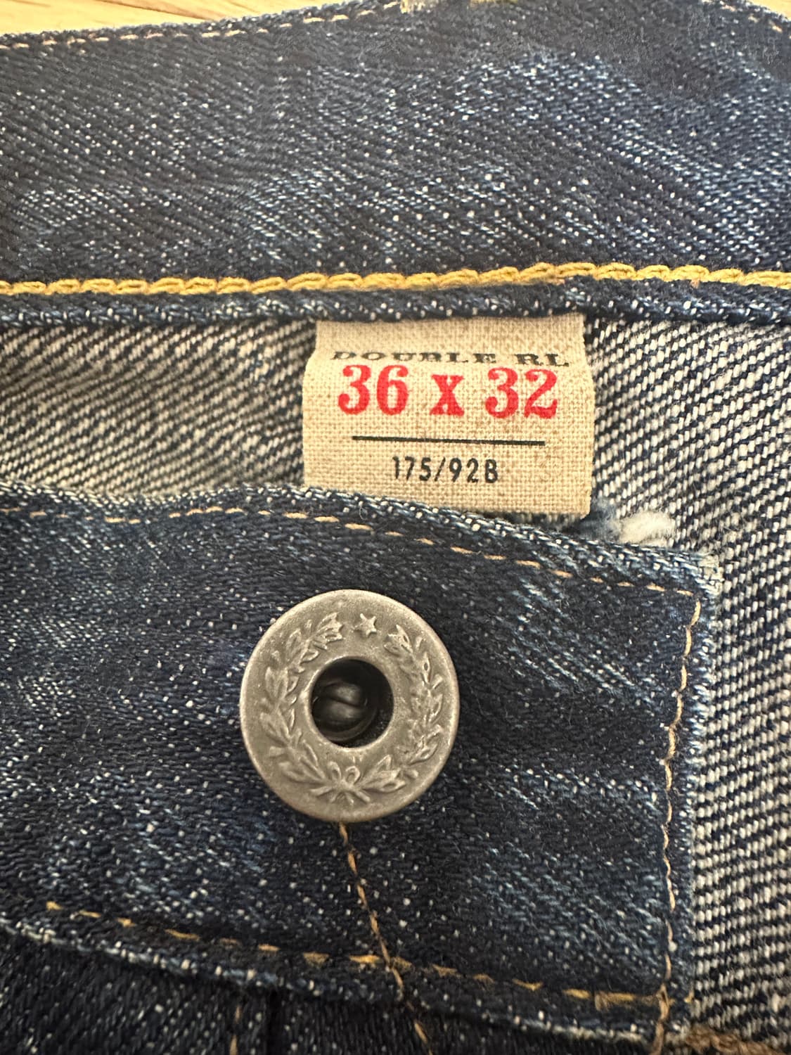 더블알엘 rrl 빈파포 리페어 섬터 진 상품이미지3