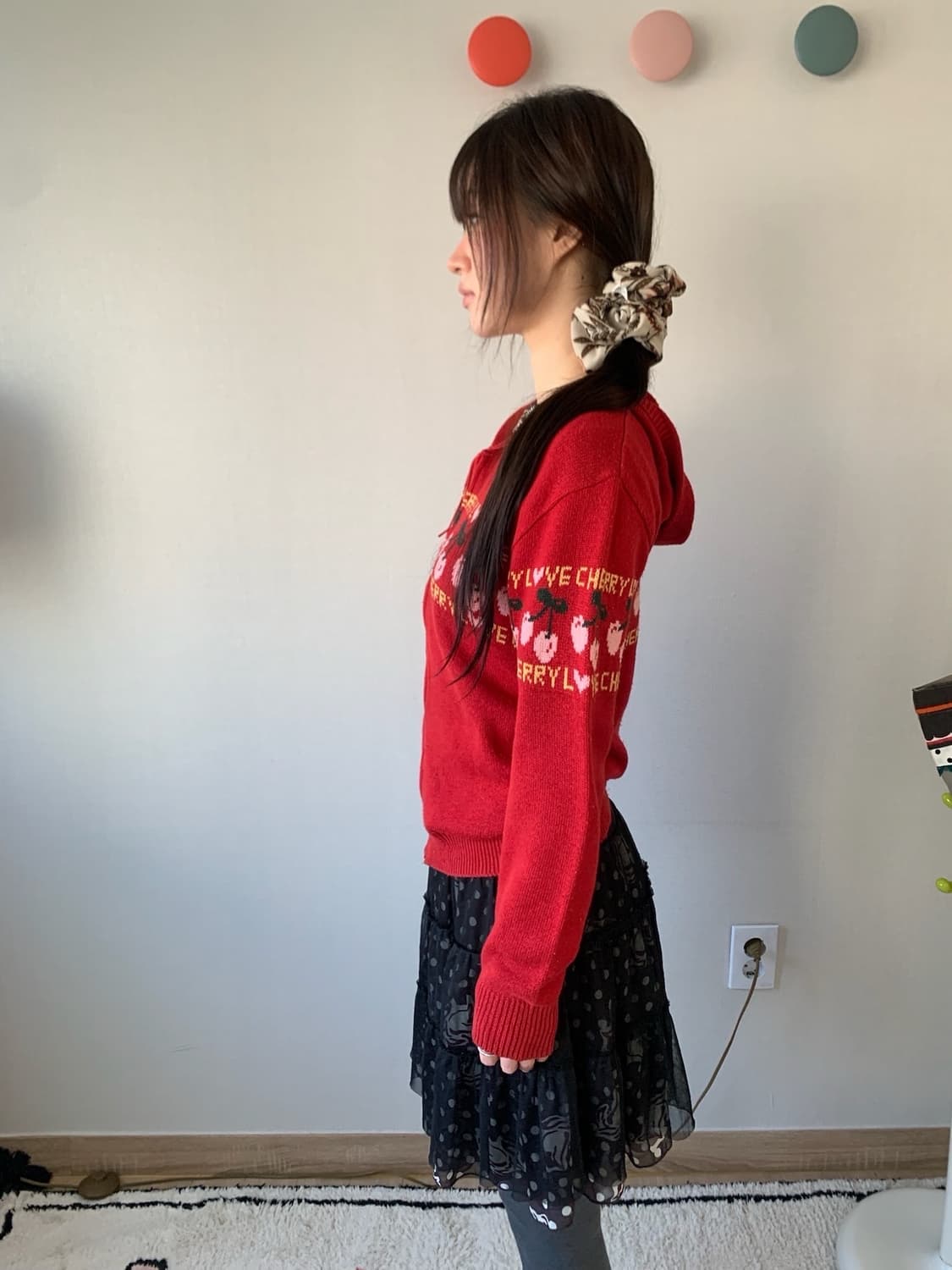 cherry .. hood zip-up 상품이미지5