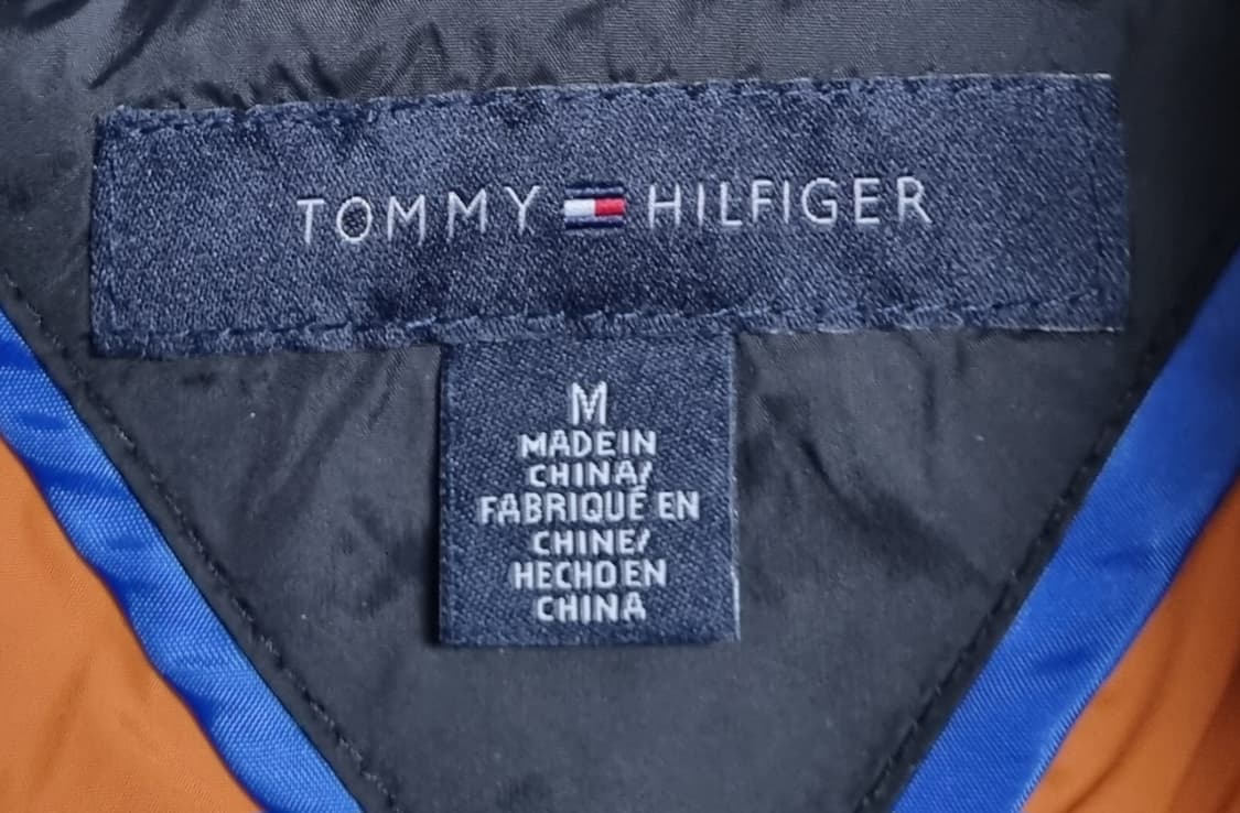 M (95) 타미힐피거 블랙 오리털 덕다운 패딩 상품이미지3