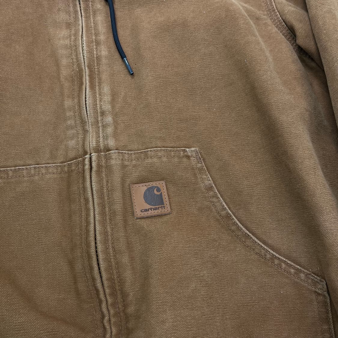 100 칼하트 J130 샌드스톤 액티브 워크자켓 상품이미지4