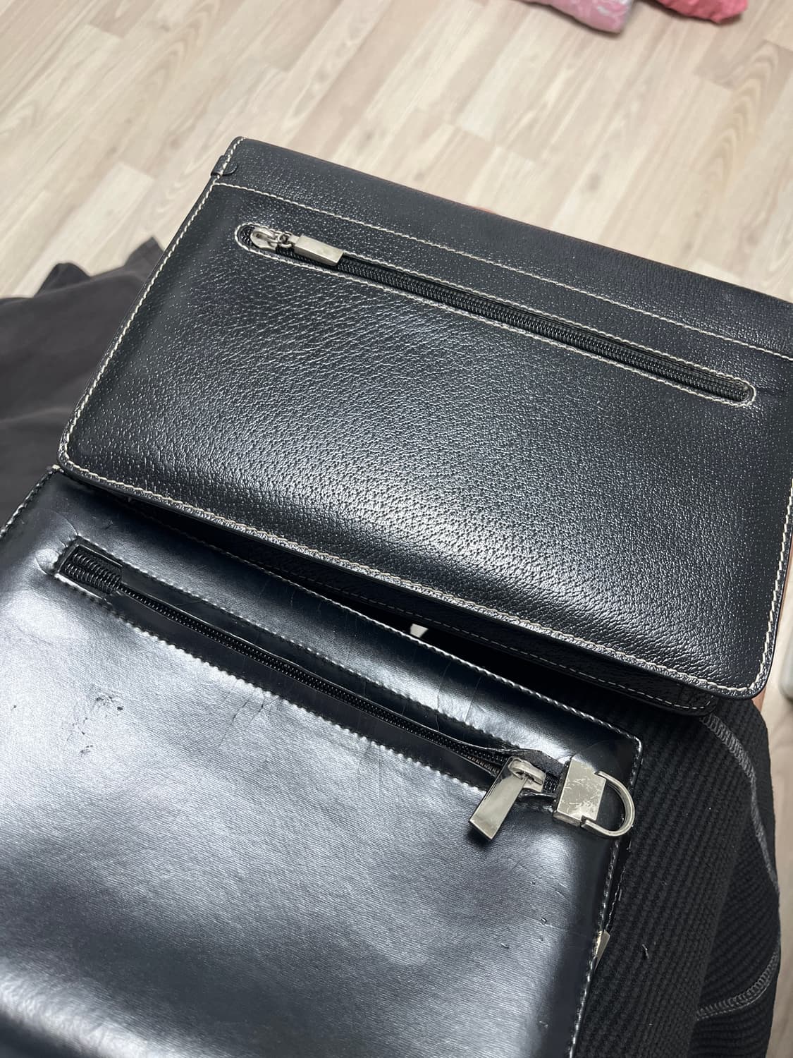 페라가모 클러치 두개 일괄 상품이미지3