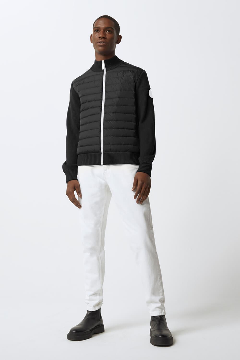 캐나다구스 하이브릿지 니트패딩 화이트디스크 [L] 상품이미지3