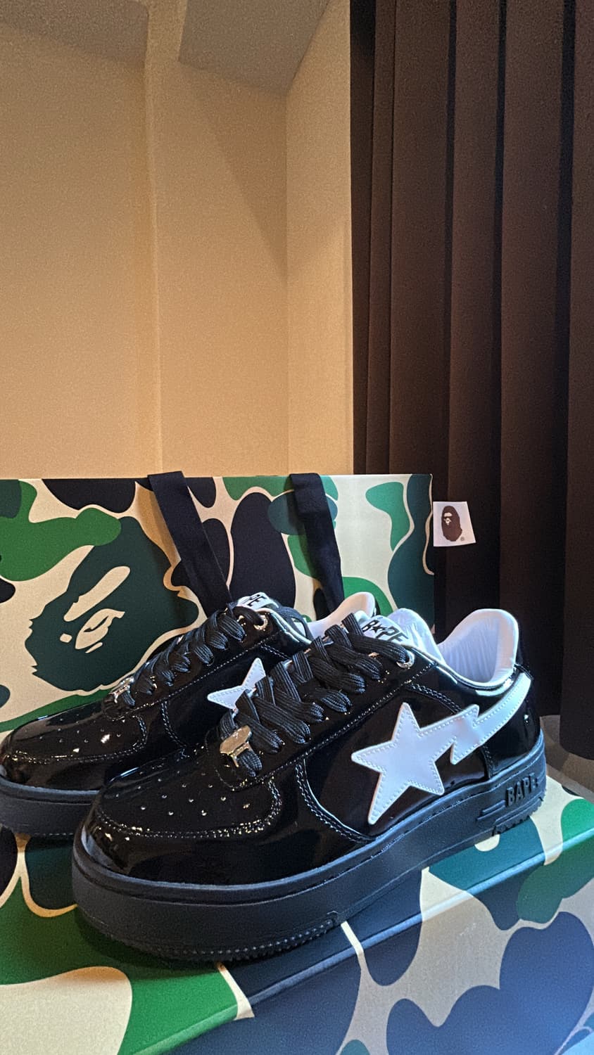 Bape Sta M2 Black white 상품이미지2