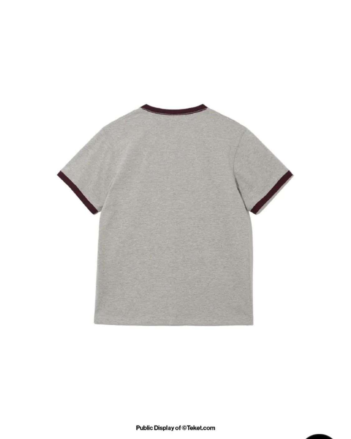 테켓 아쿠아리움 티 멜란지 그레이 M 상품이미지5