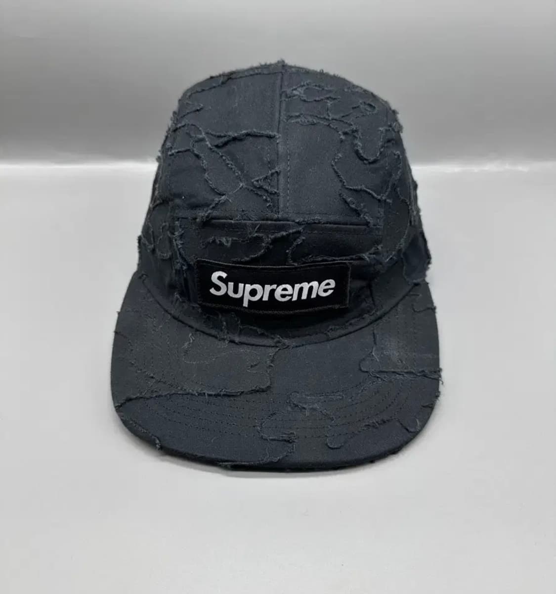 슈프림 레이어드 카모 캠프캠 블랙 모자 상품이미지1
