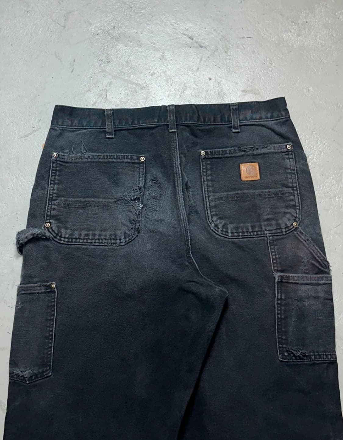 OG 칼하트 B136 더블니 블랙 상품이미지6