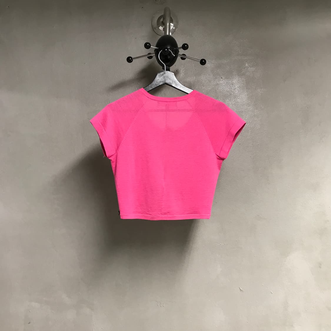 폴스미스 블랙 라벨 반팔 가디건 핑크 S(W) 상품이미지5