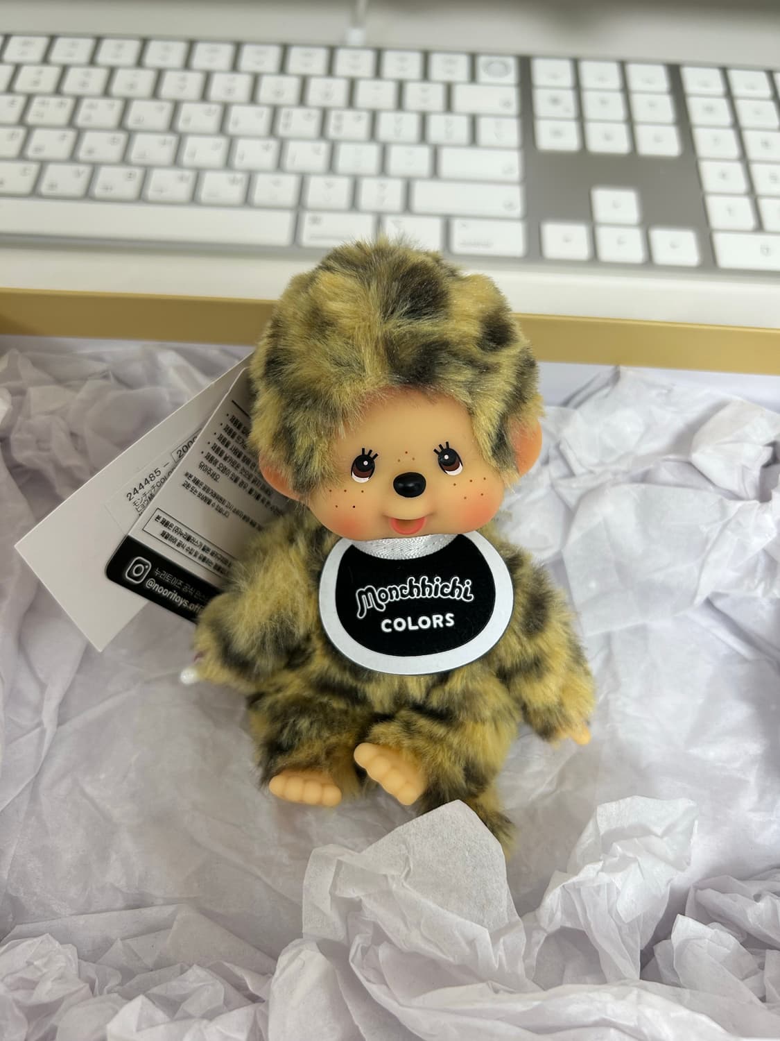 몬치치 레오파드 호피 키링 상품이미지1