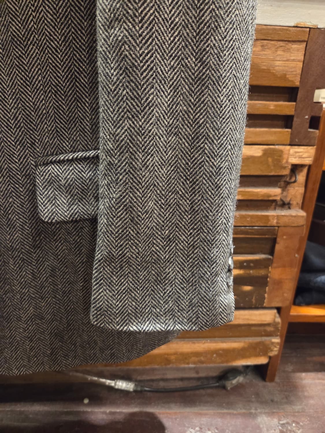 00'S 미국 메이드 브룩스 브라더스 트위드자켓 상품이미지4