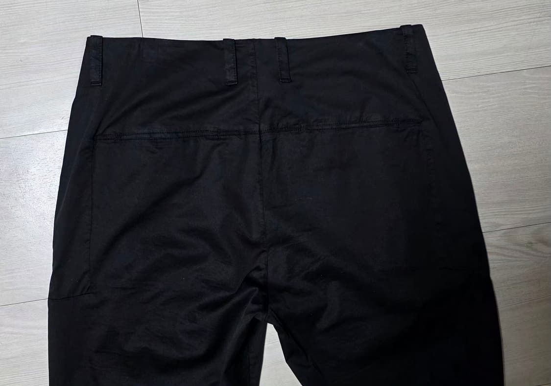 21ss  트렌짓 블랙 코튼펜츠 xs(30) 상품이미지3