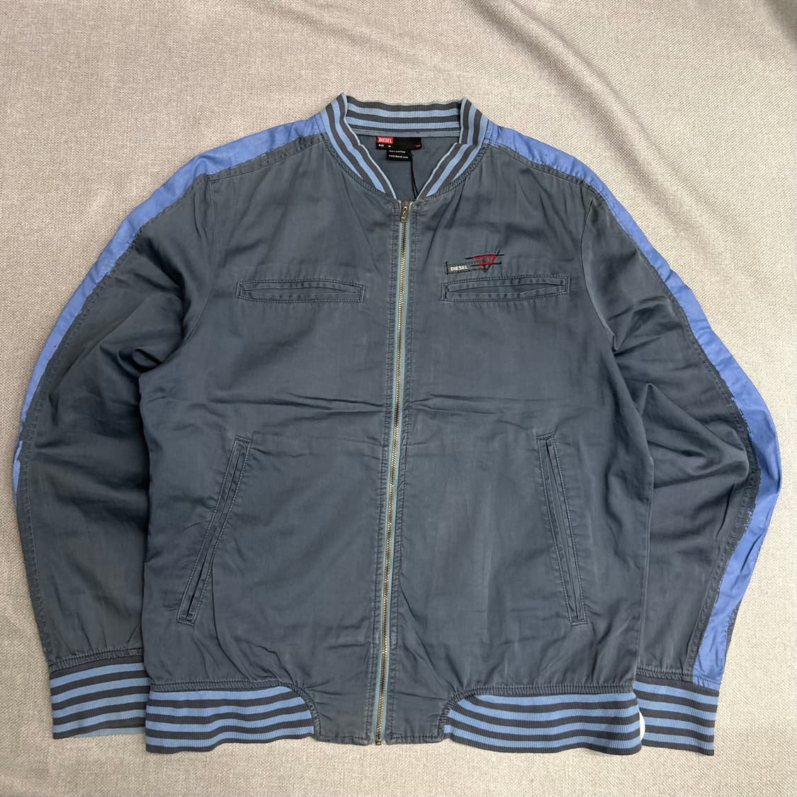 DIESEL Blue Bomber Jacket 상품이미지2