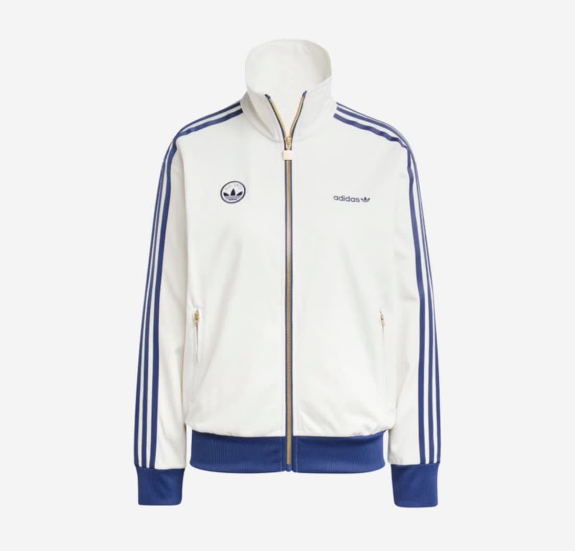 (W) 아디다스 파이어버드 배지 트랙 탑 클라우드 화이트 L 상품이미지1