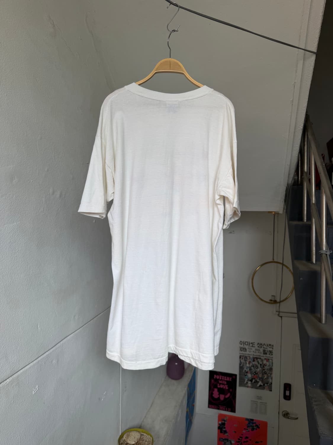 90‘s 싱글스티치 빈티지 그래픽 롱 티셔츠 상품이미지5