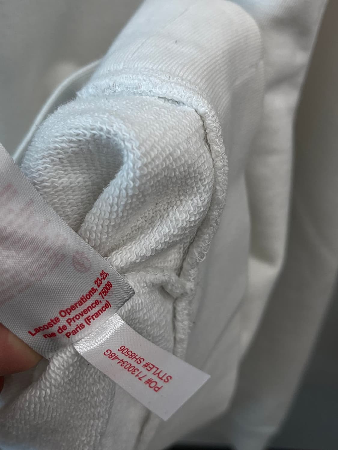 105) 라코스테x슈프림 후드티  상품이미지8