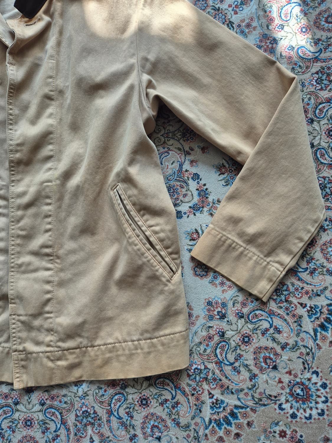 45rpm 레더 차이나 카라 초어자켓 상품이미지3