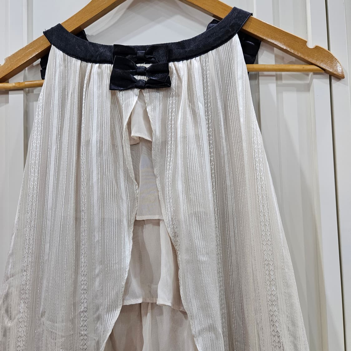 AXES Femme 넥 장식 민소매 원피스 상품이미지7