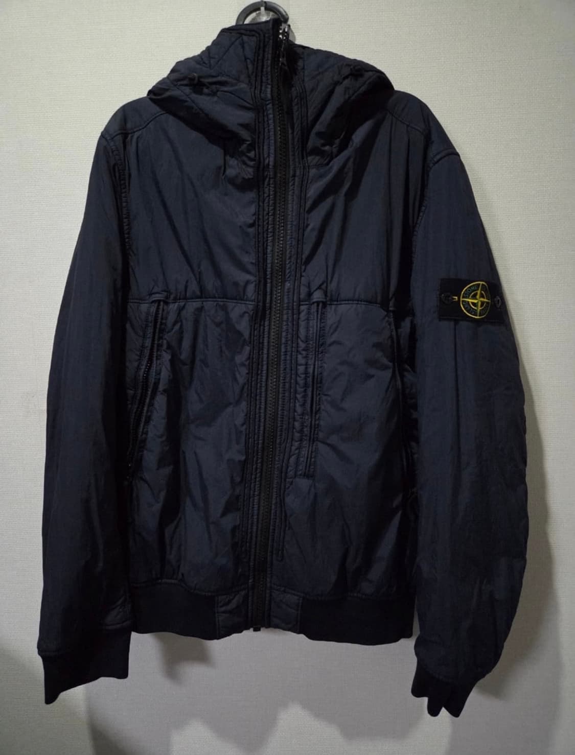 스톤아일랜드 크링클랩스 와팬 후드 점퍼 자켓 M 상품이미지1