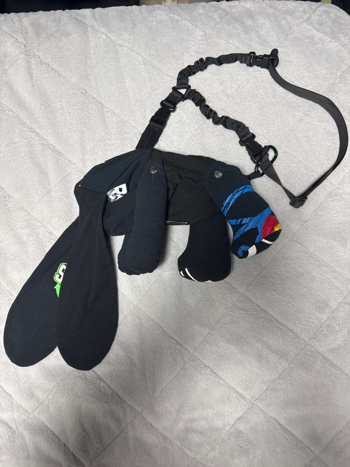 일본브랜드 BodySong 25ss 토끼인형 멀티백 상품이미지2