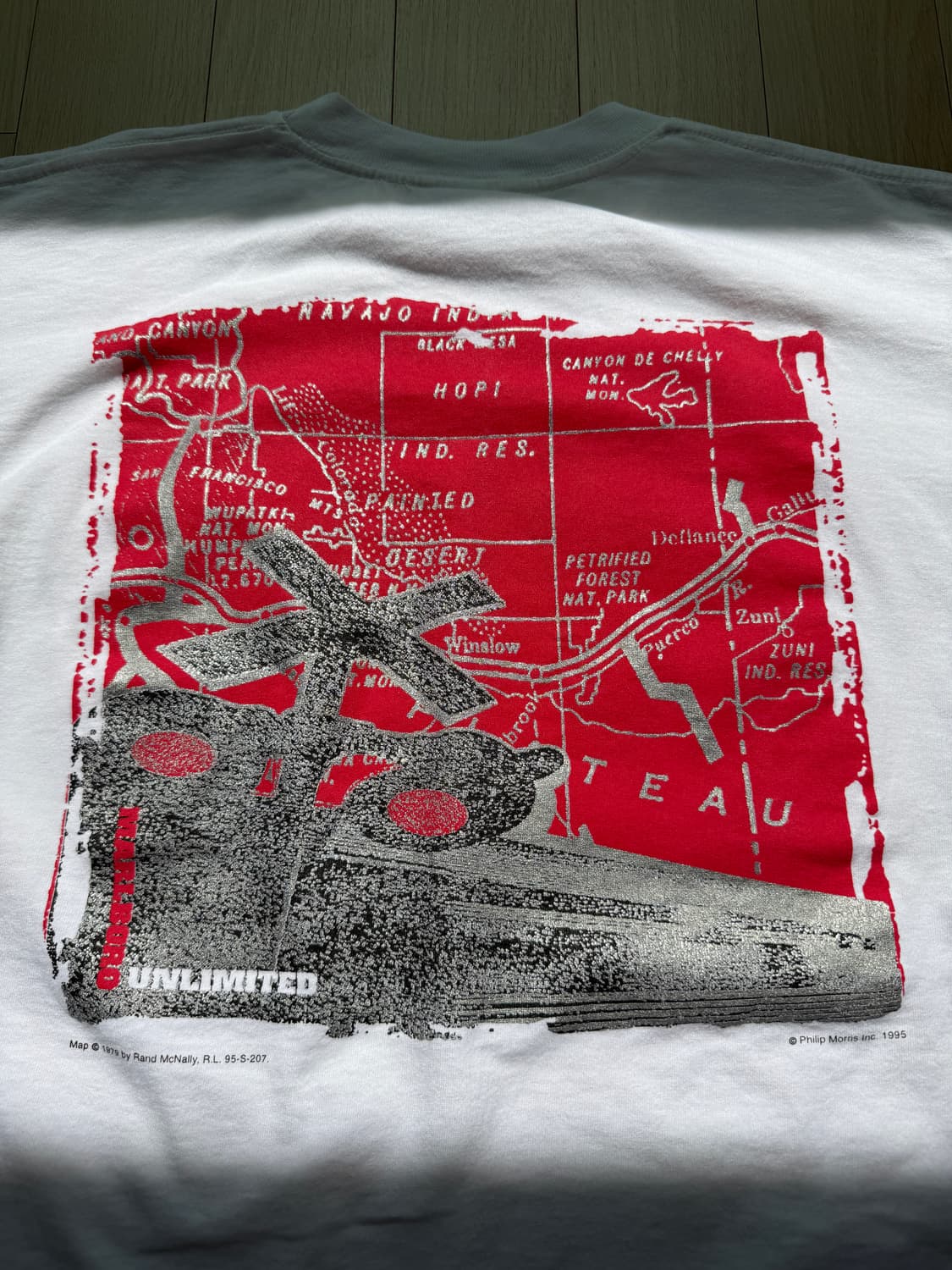 말보로 90s 언리미티드 포켓 빈티지 티셔츠 상품이미지6