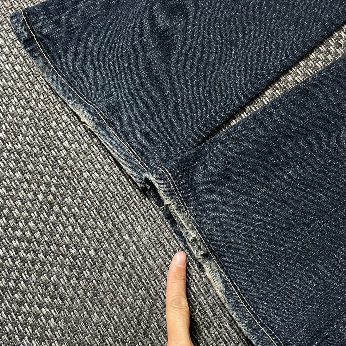 (28) 로빈슨진 진청 골드윙 팬츠 상품이미지6