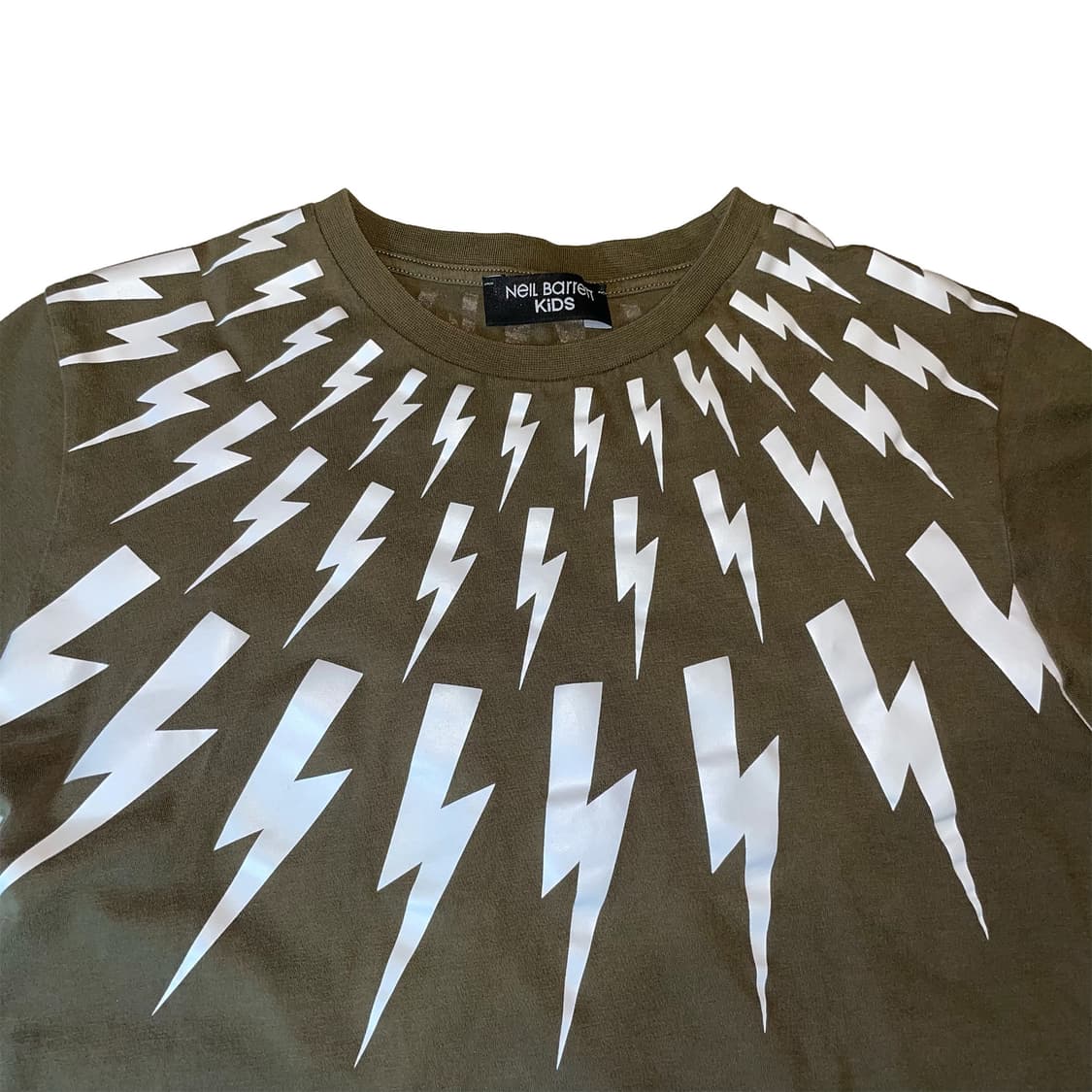 Neil Barrett thunderbolt motif tee 상품이미지4