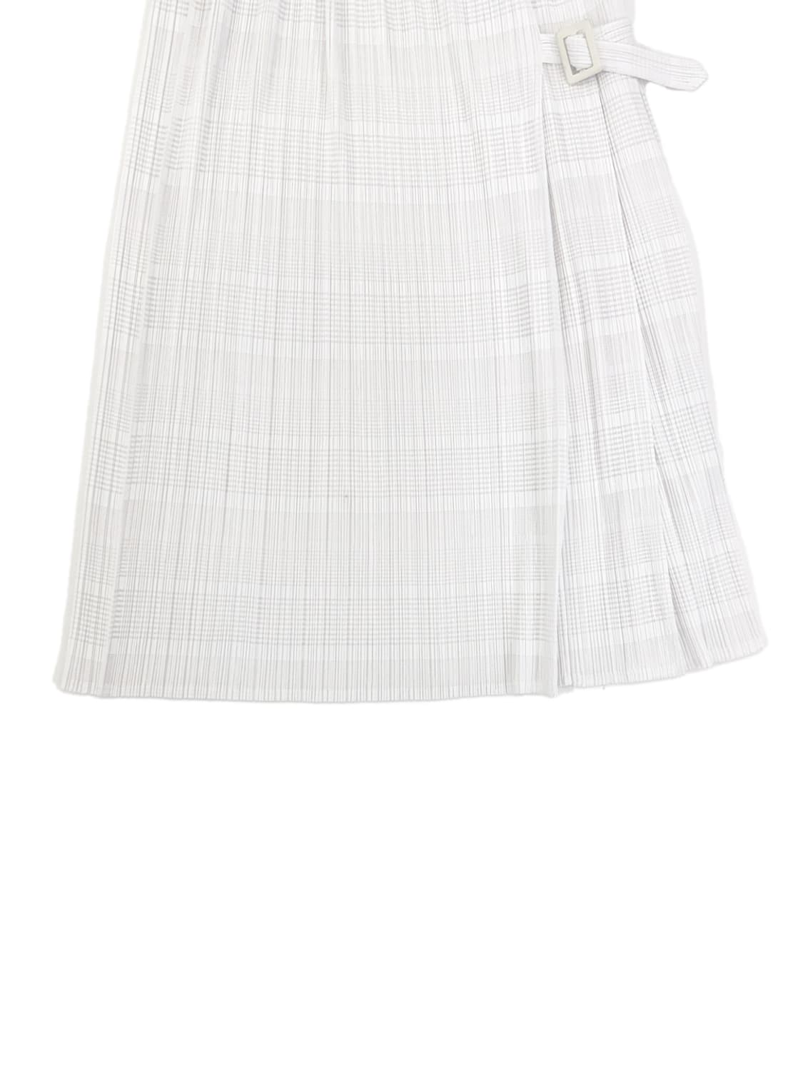 Pleats Please Check Skirt/ 1 상품이미지4