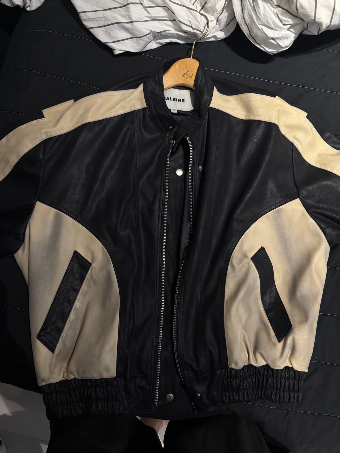 알렌느X인세인게러지 바이커자켓 3사이즈 상품이미지3