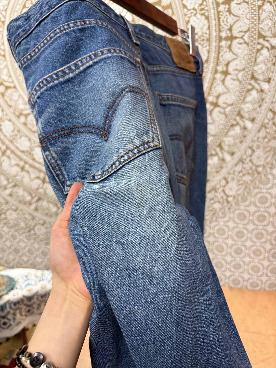 리바이스 221 오렌지탭 워싱 데님팬츠 (Z1031) 상품이미지7