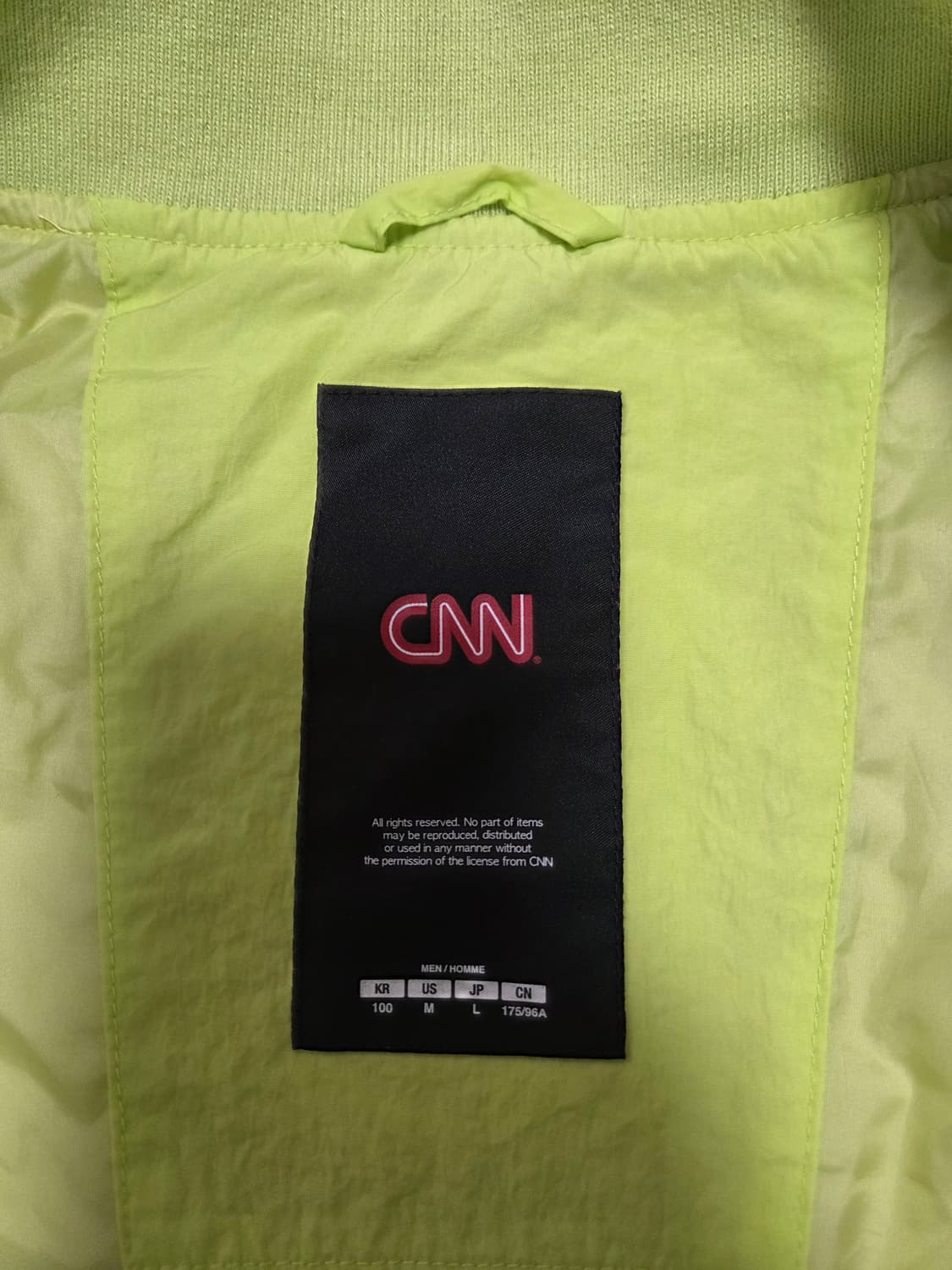 CNN 어패럴 MA-1 자켓 상품이미지10