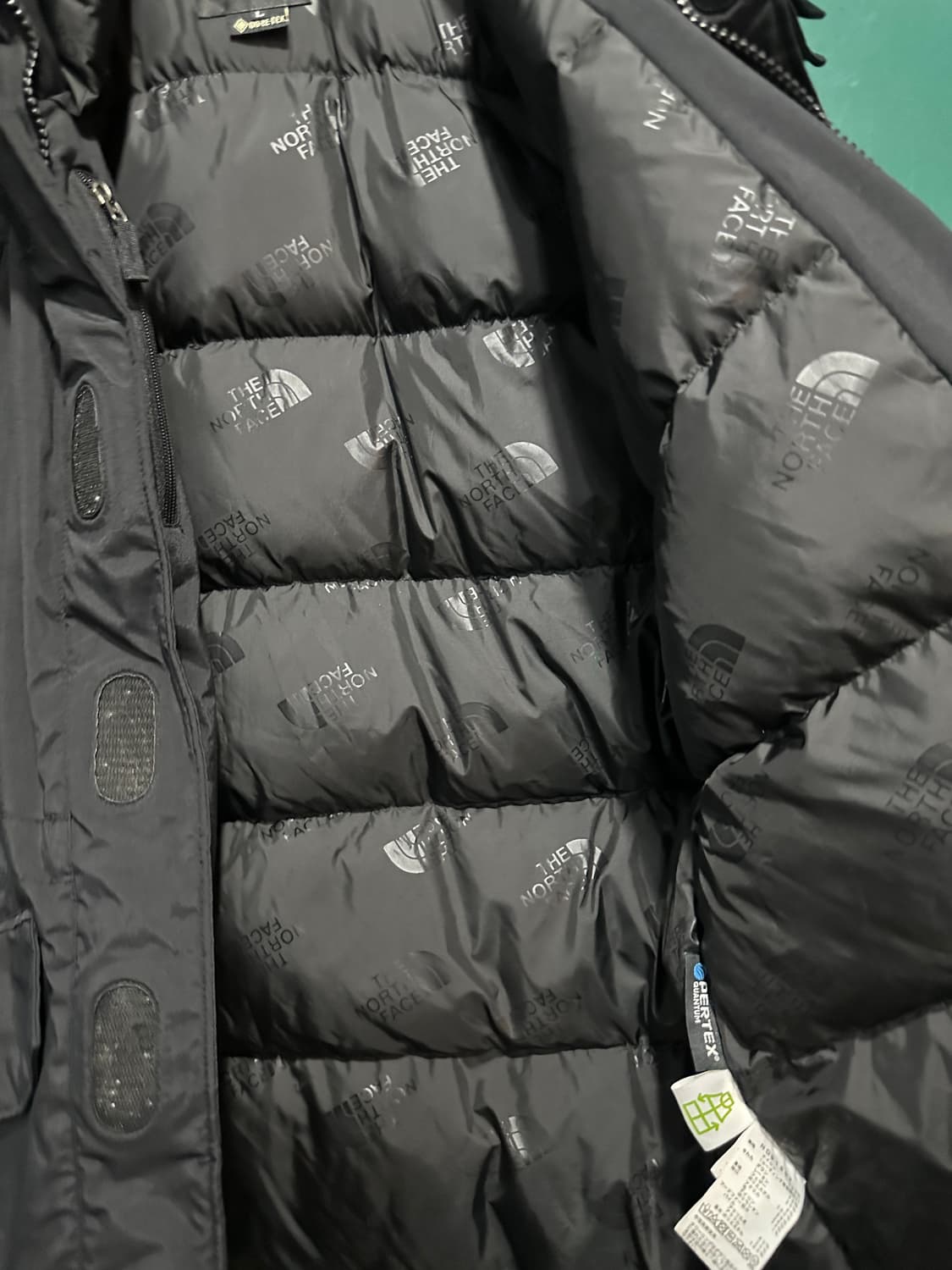노스페이스 일본판 고어텍스패딩 L 상품이미지3