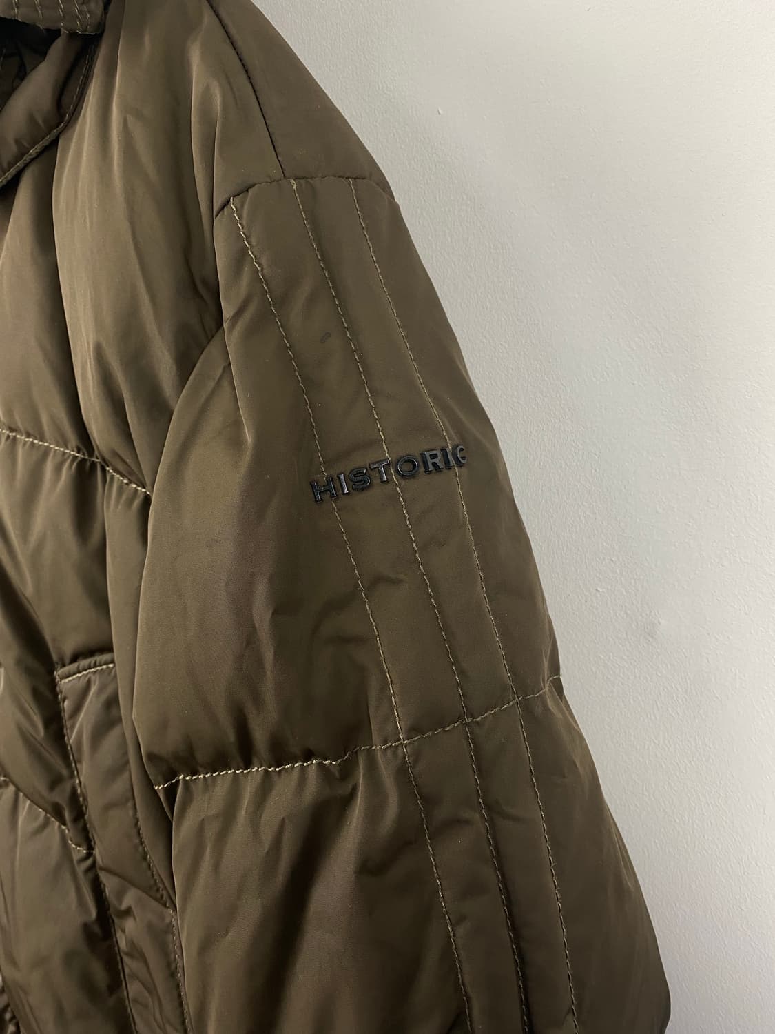히스토릭 리서치 시리즈 이태리 하프 다운패딩 파카 M 상품이미지3