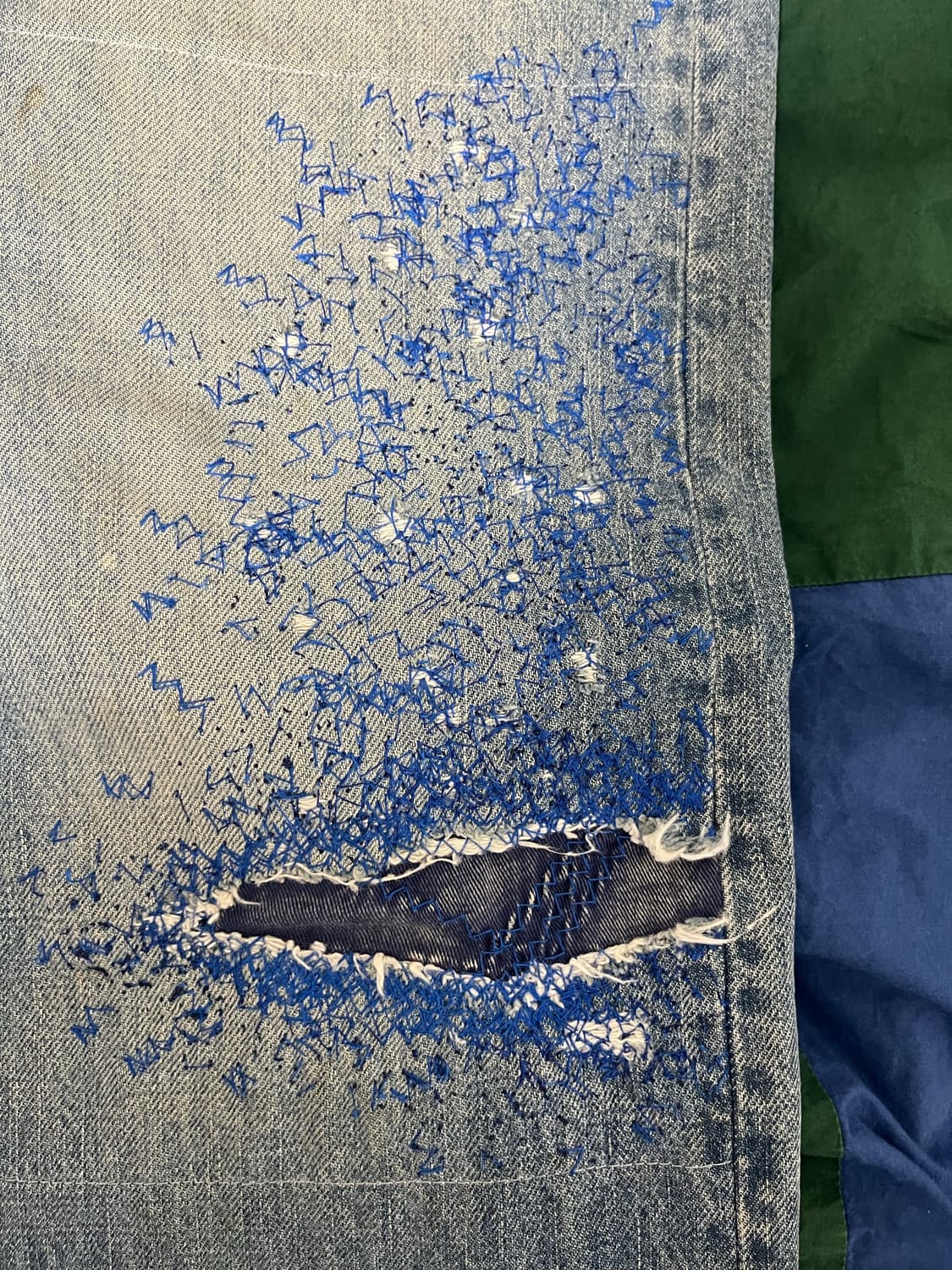 [판매] 캐피탈 몽키시스코 14oz 데님 38 상품이미지3