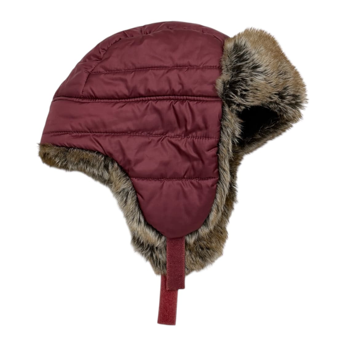 노스페이스 빈티지 화이트라벨 버건디 레드 트루퍼햇 이어플랩 방한모자 L 상품이미지3