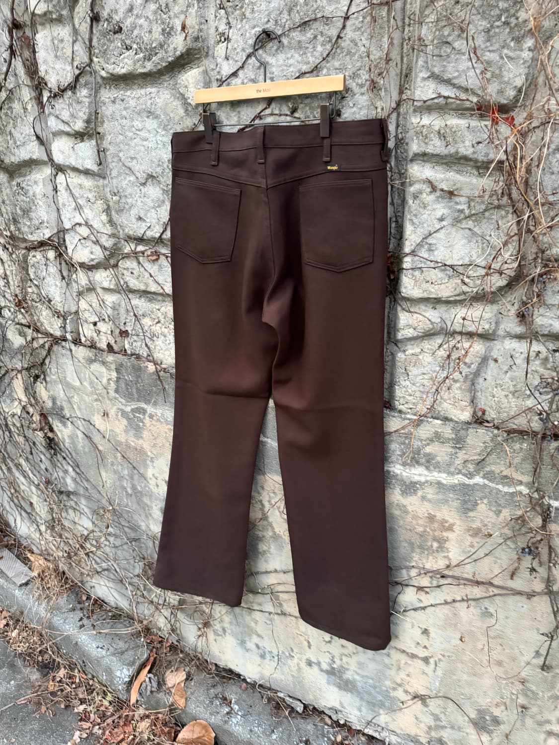 70s 랭글러 usa 빈티지 스타프레스트 메카닉 웨스턴 부츠컷 팬츠 상품이미지5