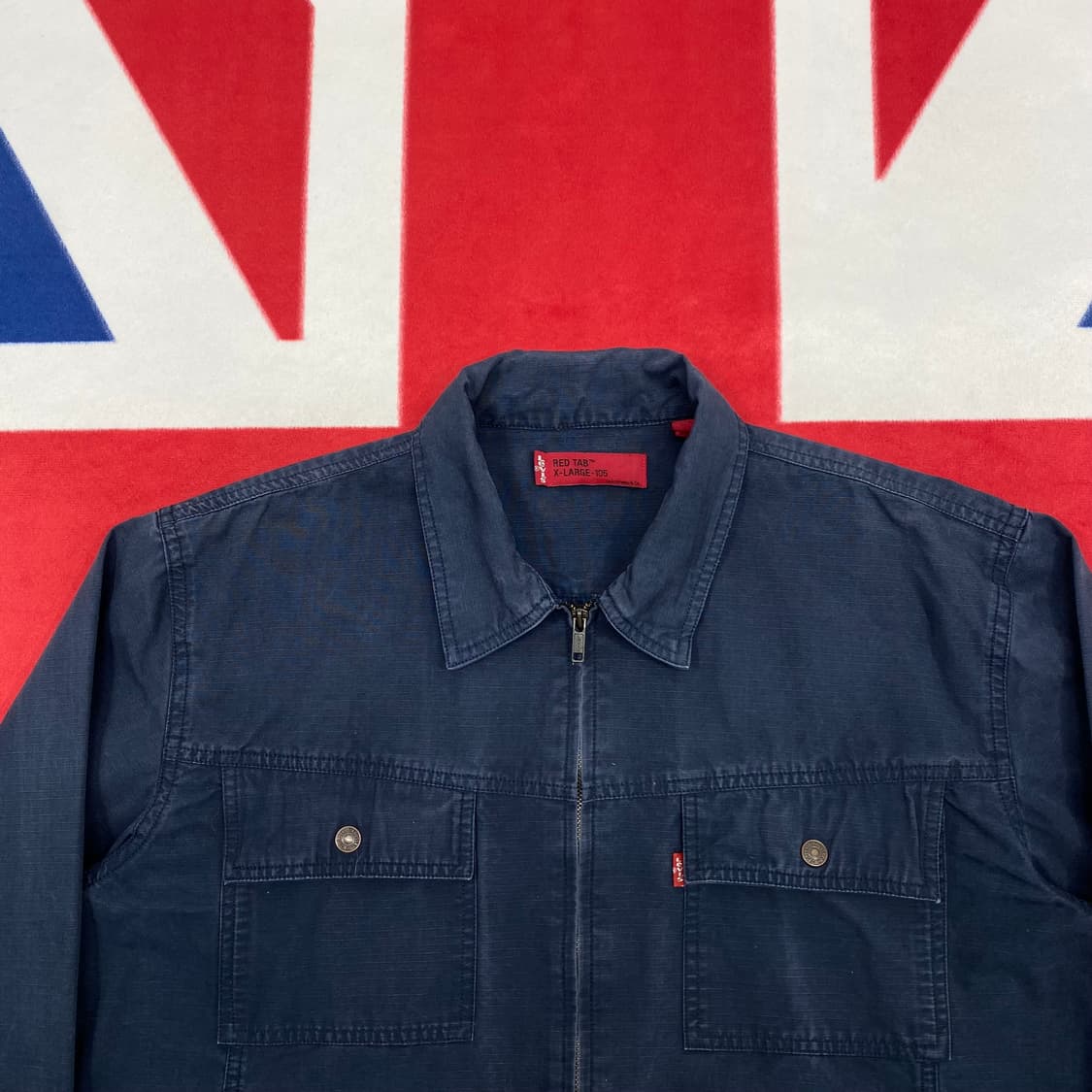 리바이스 립스탑 집업 자켓 L  상품이미지3