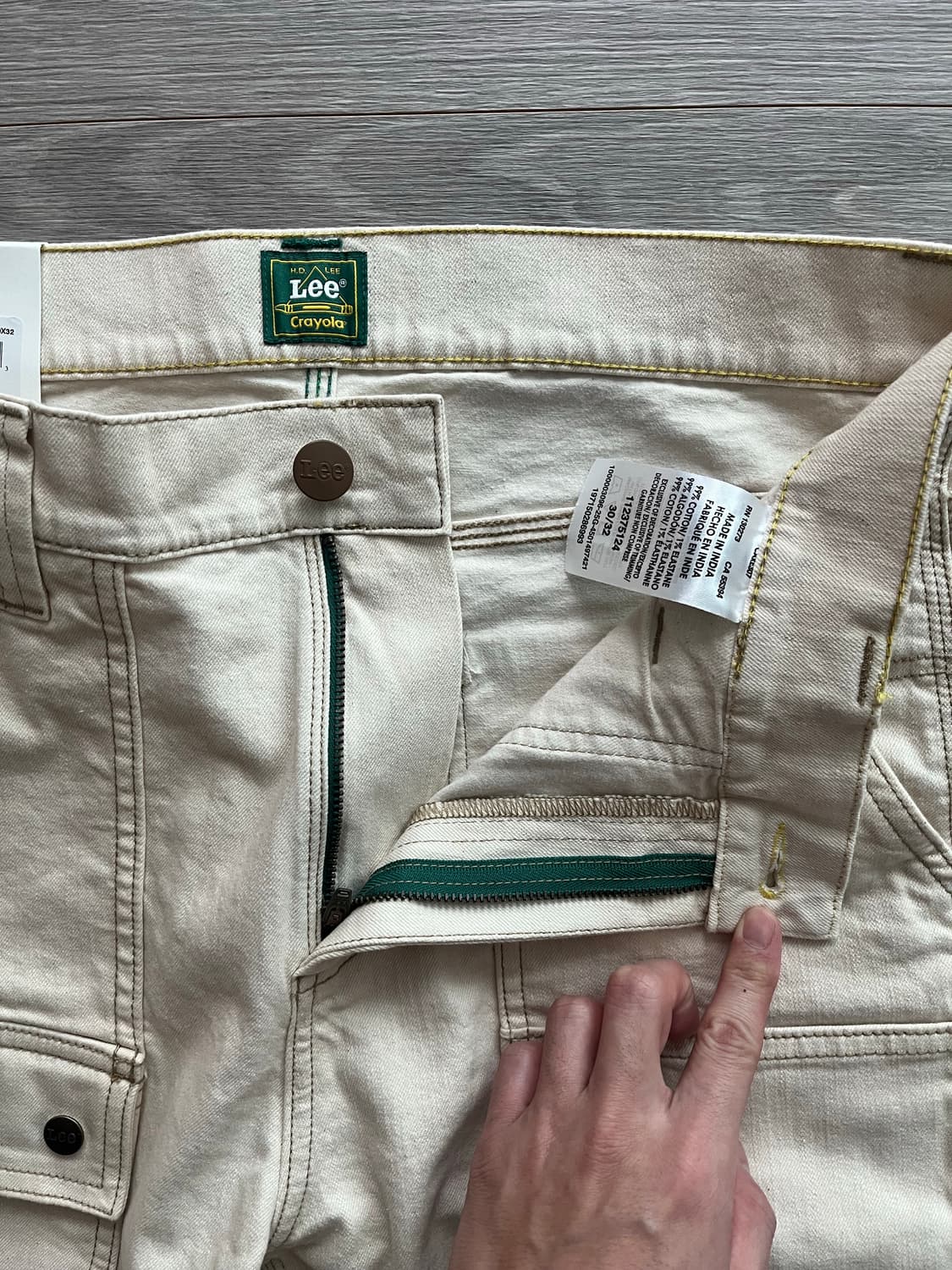 (한정판희귀매물,새상품) Lee 카펜터 데님 팬츠 상품이미지5